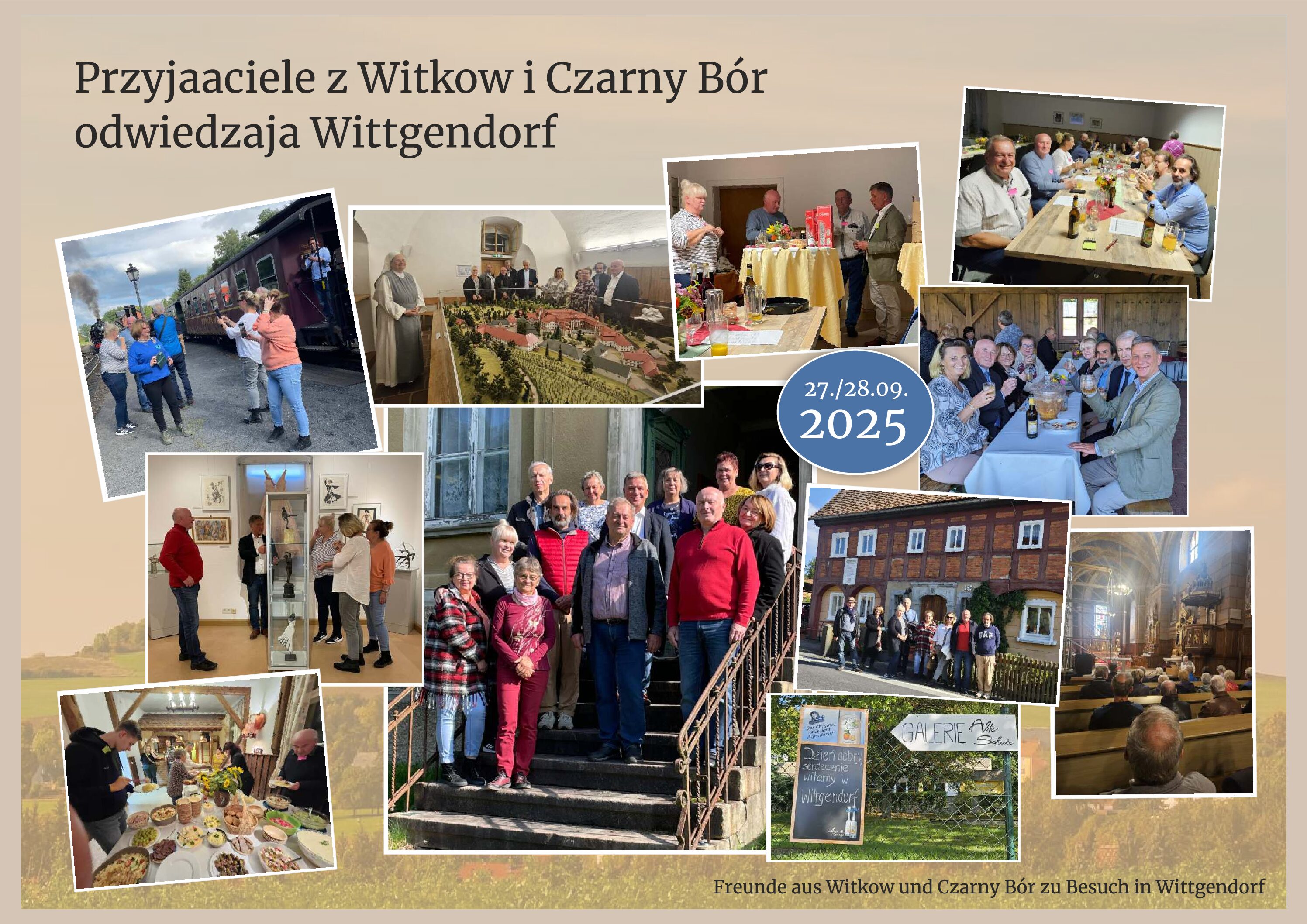 27. – 28.09.2025 – Besuch der polnischen Delegation aus Witkow und Czarny Bór